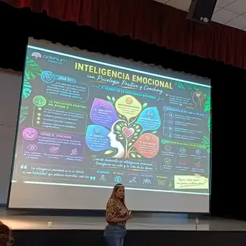 Sesión sobre inteligencia emocional, psicología positiva y coaching