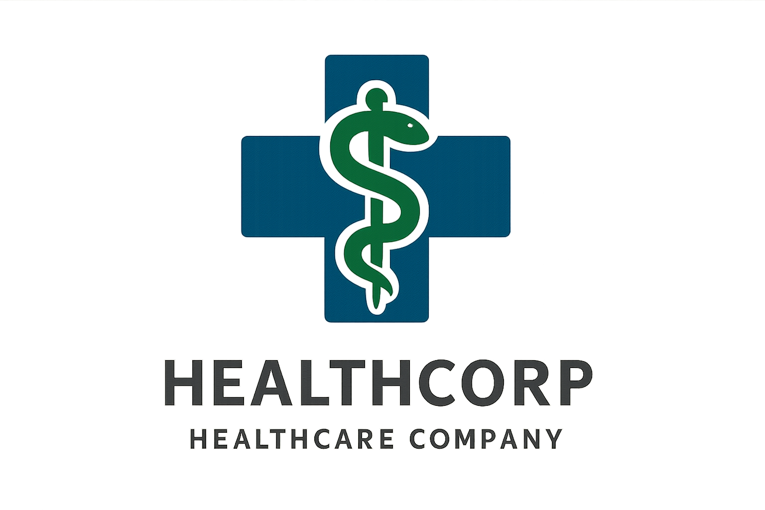 Logo de corporativo en sector salud